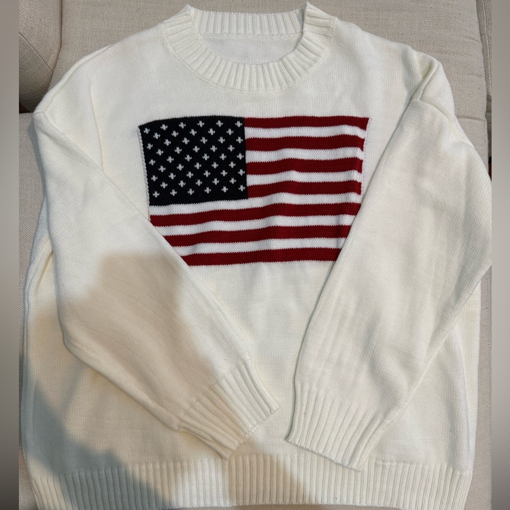 Women’s American Flag Sweater